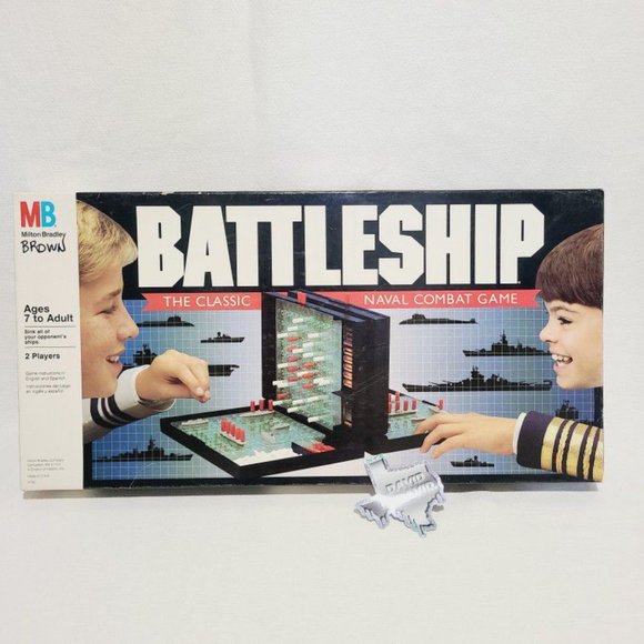 Battleship The Classic Naval Combat Board Game by Milton Bradley 1990 Vintage - Picture 6 of 8